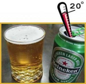 waarom is lauw bier vies?